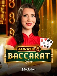 Always 8 Baccarat table at Tipico Games
